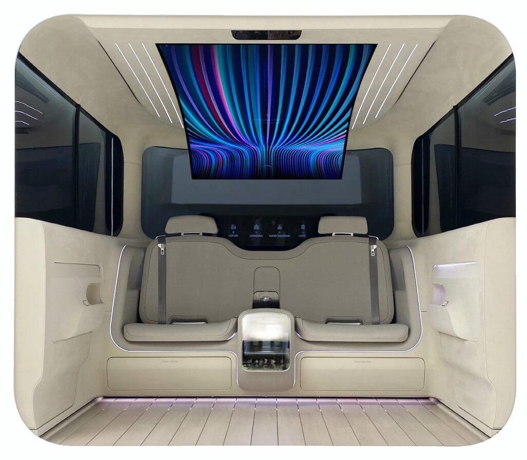 LG And Hyundai IONIQ Concept Cabin