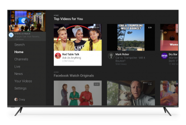 Vizio SmartCast Facebook Watch