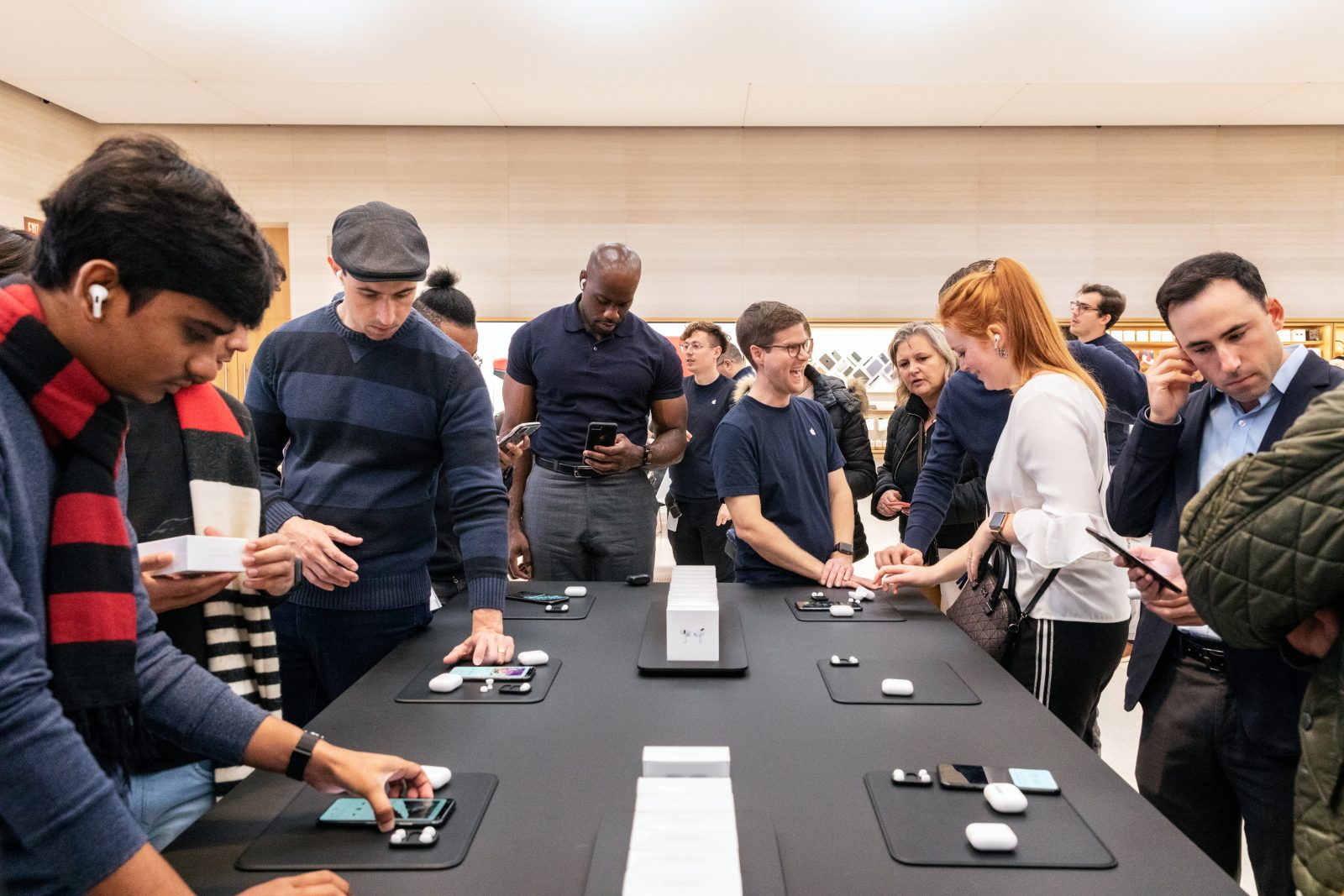Apple AirPods Pro launch NYC