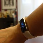 Fitbit Luxe on wrist