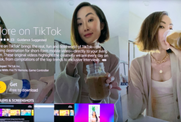 TikTok TV app on Amazon Fire TV