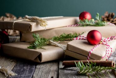 Festive wrapping photo from Unsplash