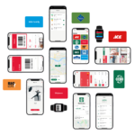Stocard image of phones with various screens