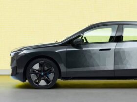 BMW iX Flow concept car