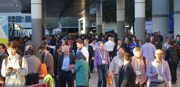 Crowd photo from CES 2019