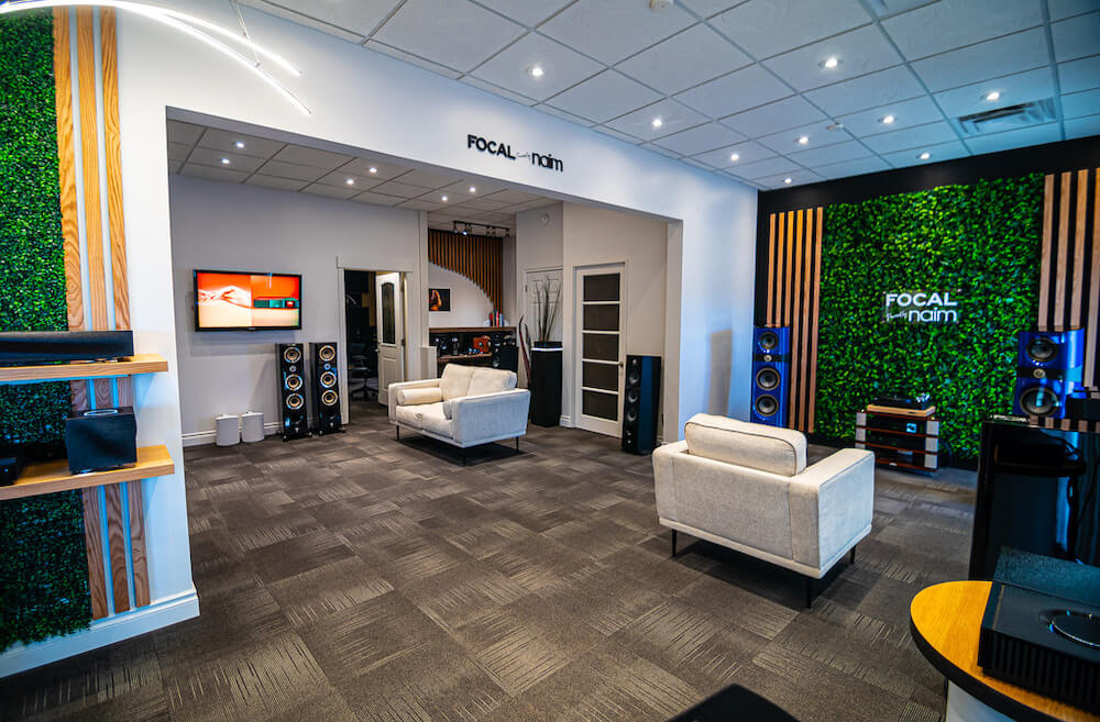 Focal by Naim shop in Saskatoon.