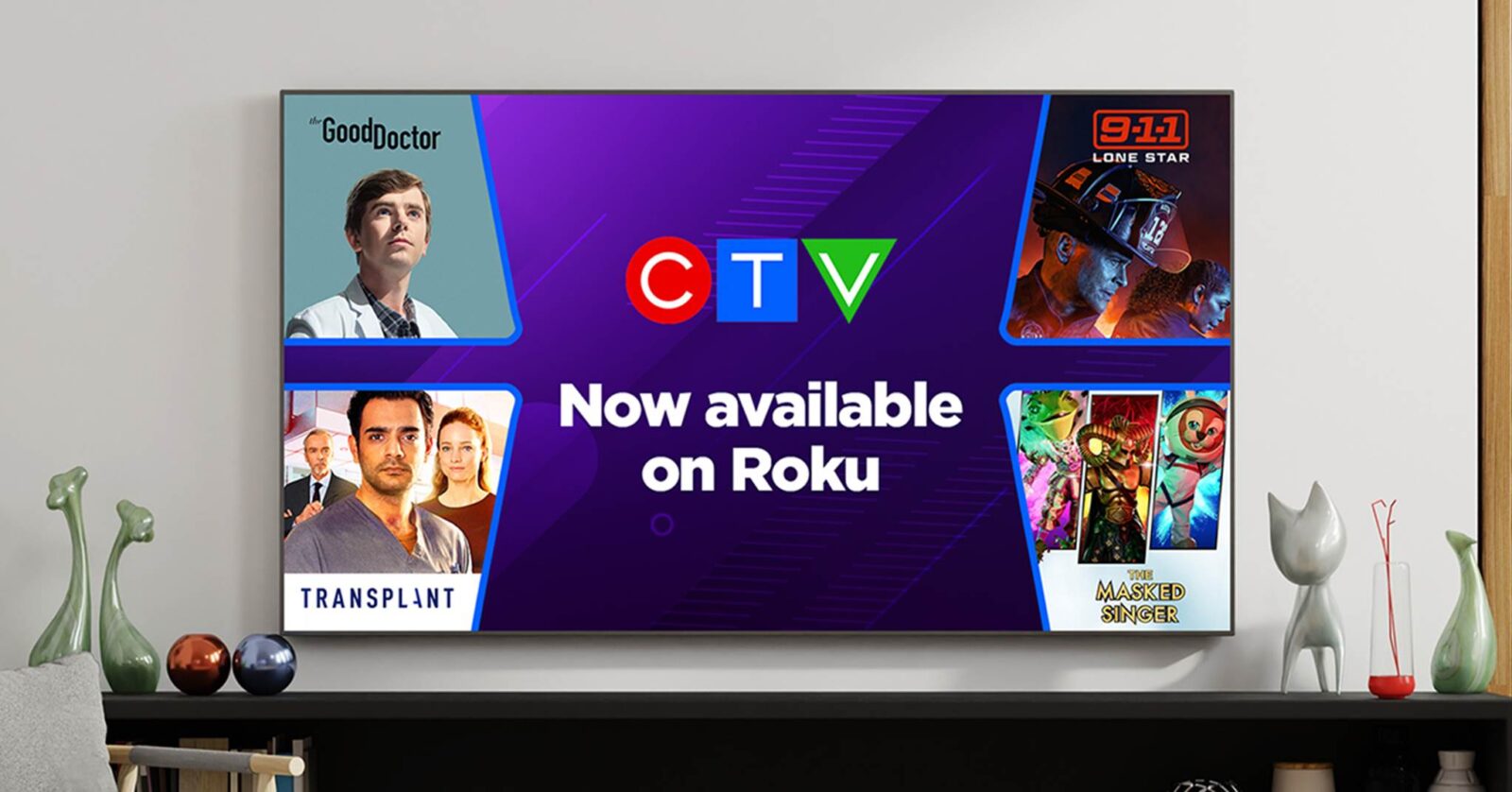CTV app on Roku