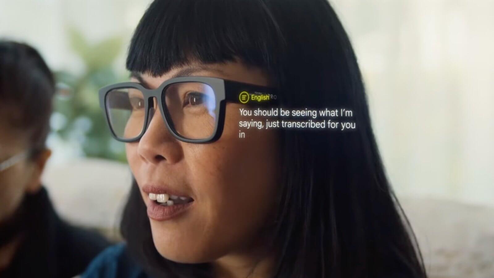Google AR glasses concept