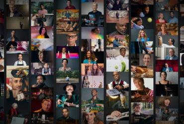 Collage of MasterClass instructors.