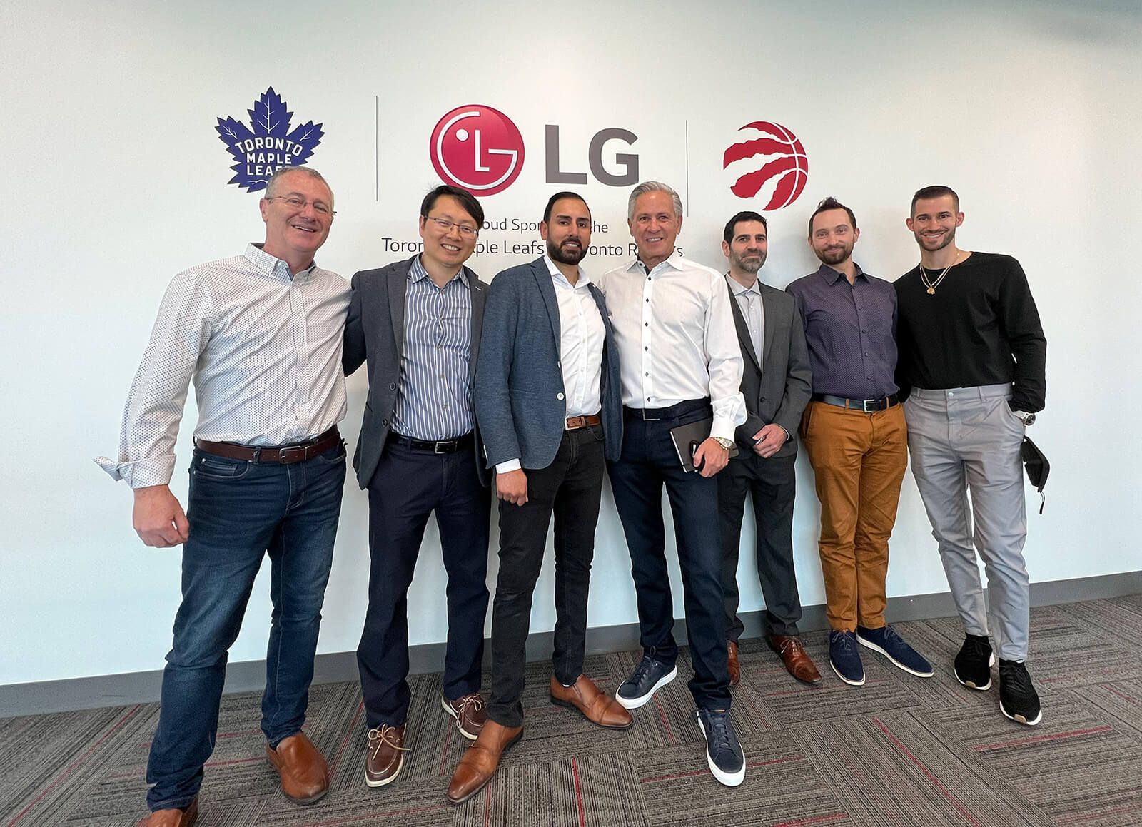 The Gentec and LG team