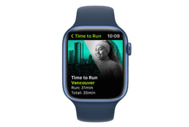 Apple Fitness+ Time to Run Vancouver