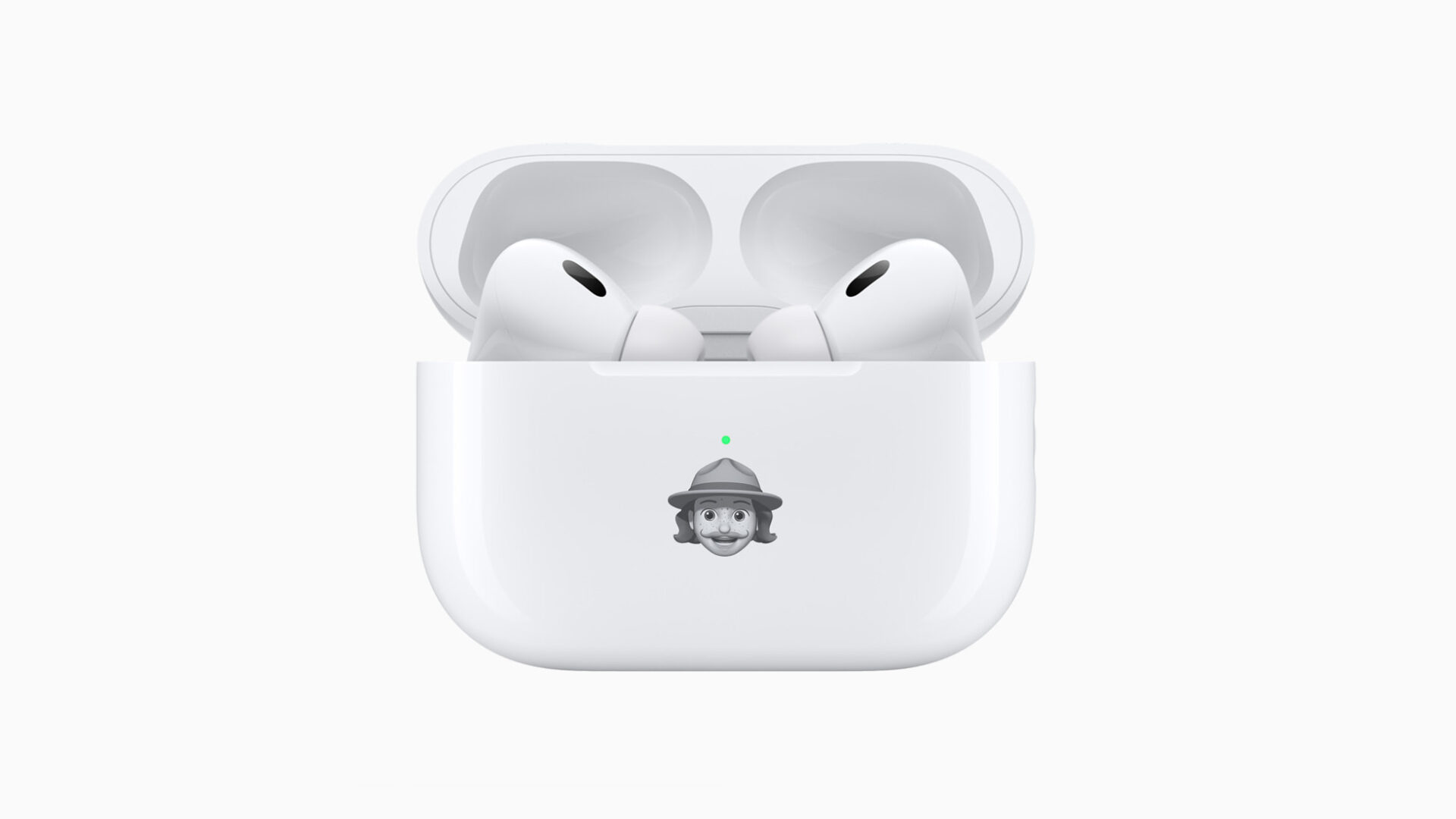 Apple AirPods Pro charging case with Memoji engraving