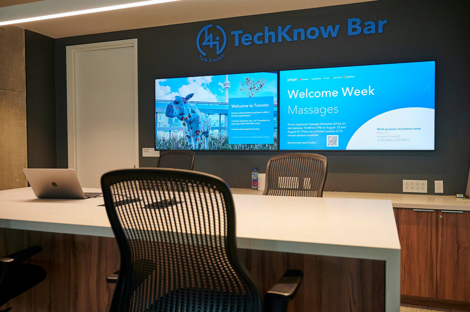 Intuit office TechKnow Bar