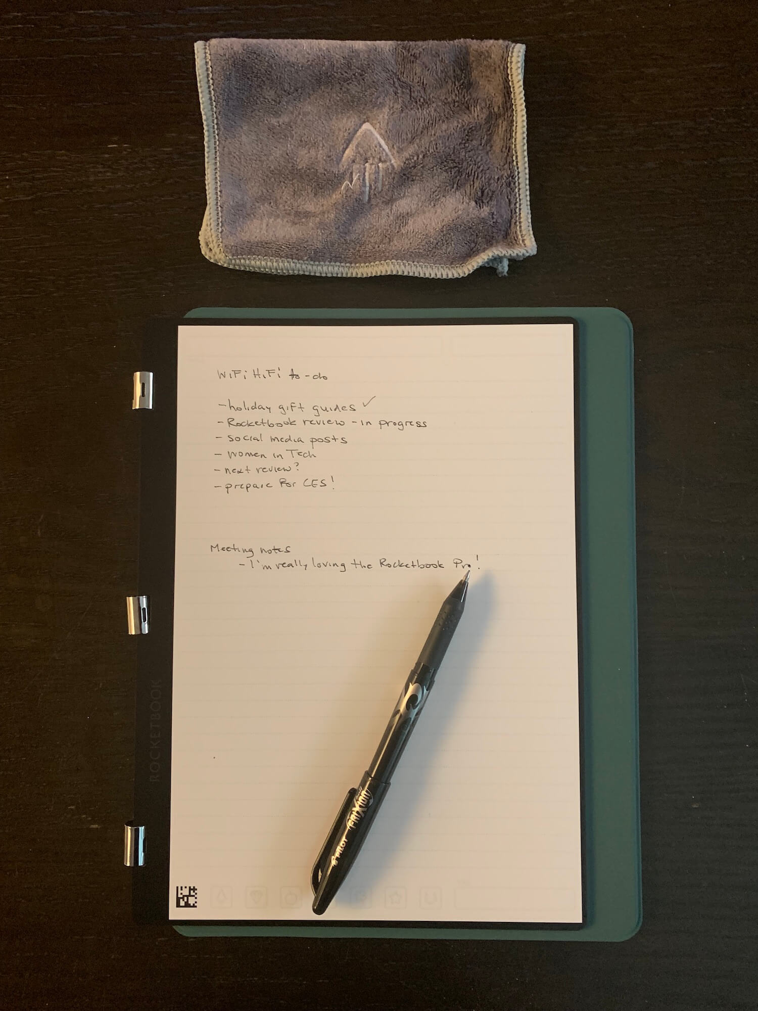 Rocketbook Pro Reusable Notebook Review