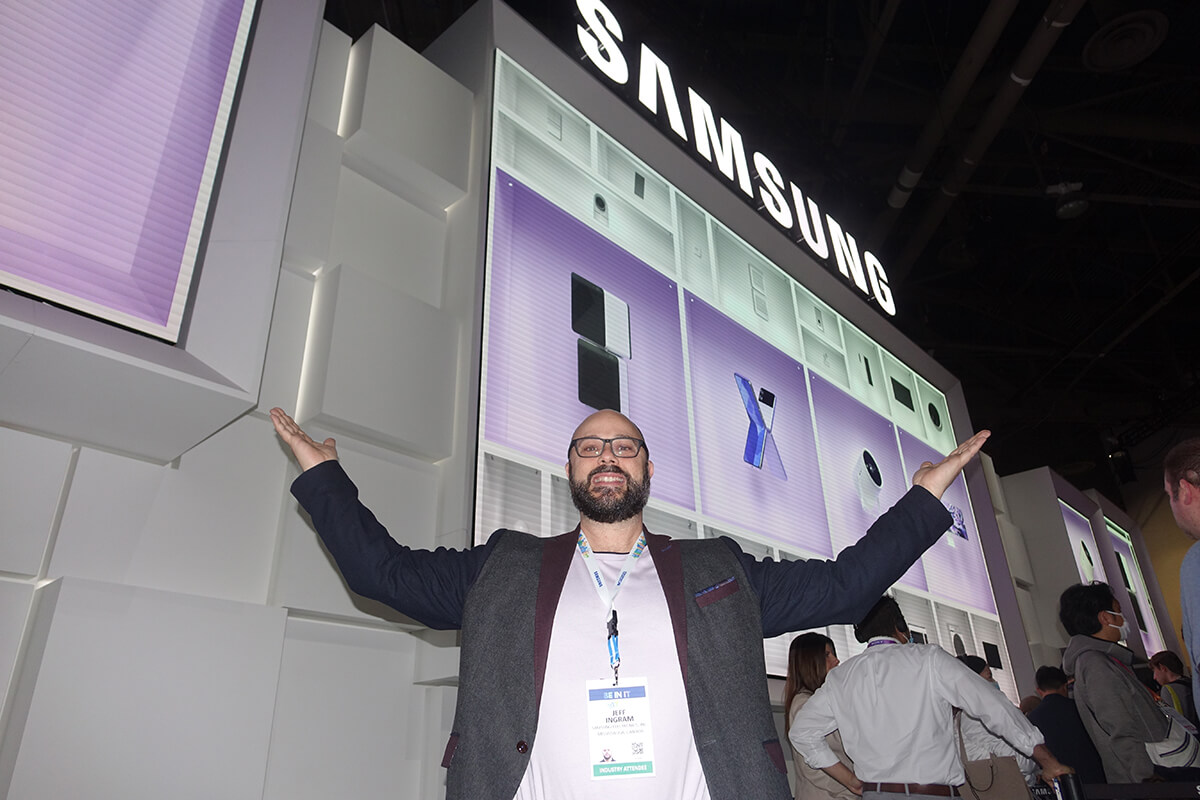 Samsung booth CES 2023