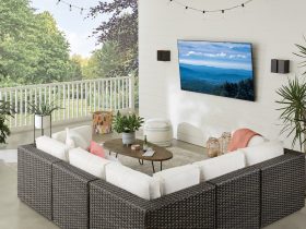 Sanus outdoor TV mount