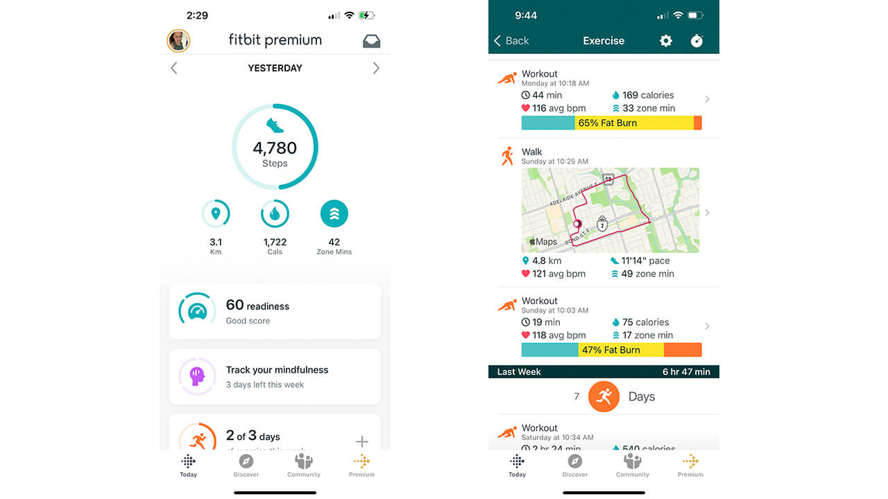 Fitbit app 