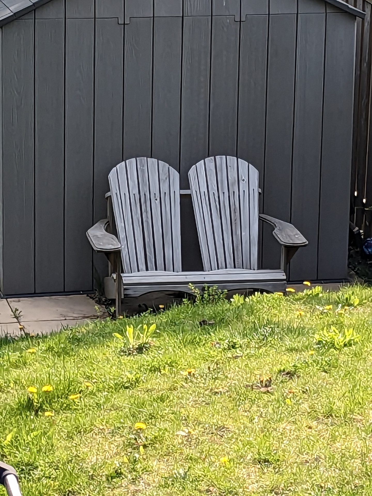 Muskoka chair photo taken with Pixel 6a