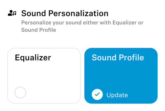 Sennheiser sound personalization