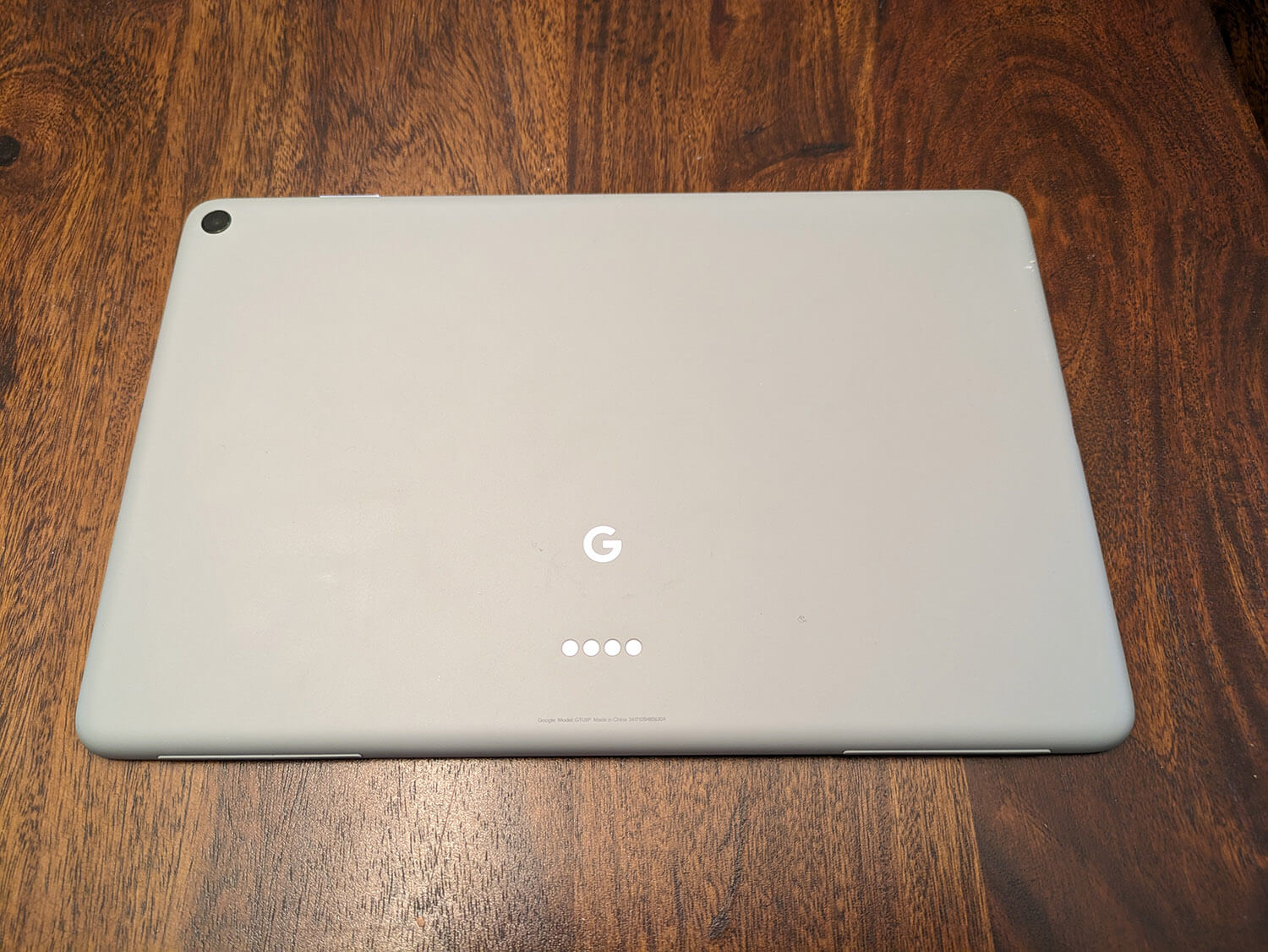 Google Pixel Tablet back