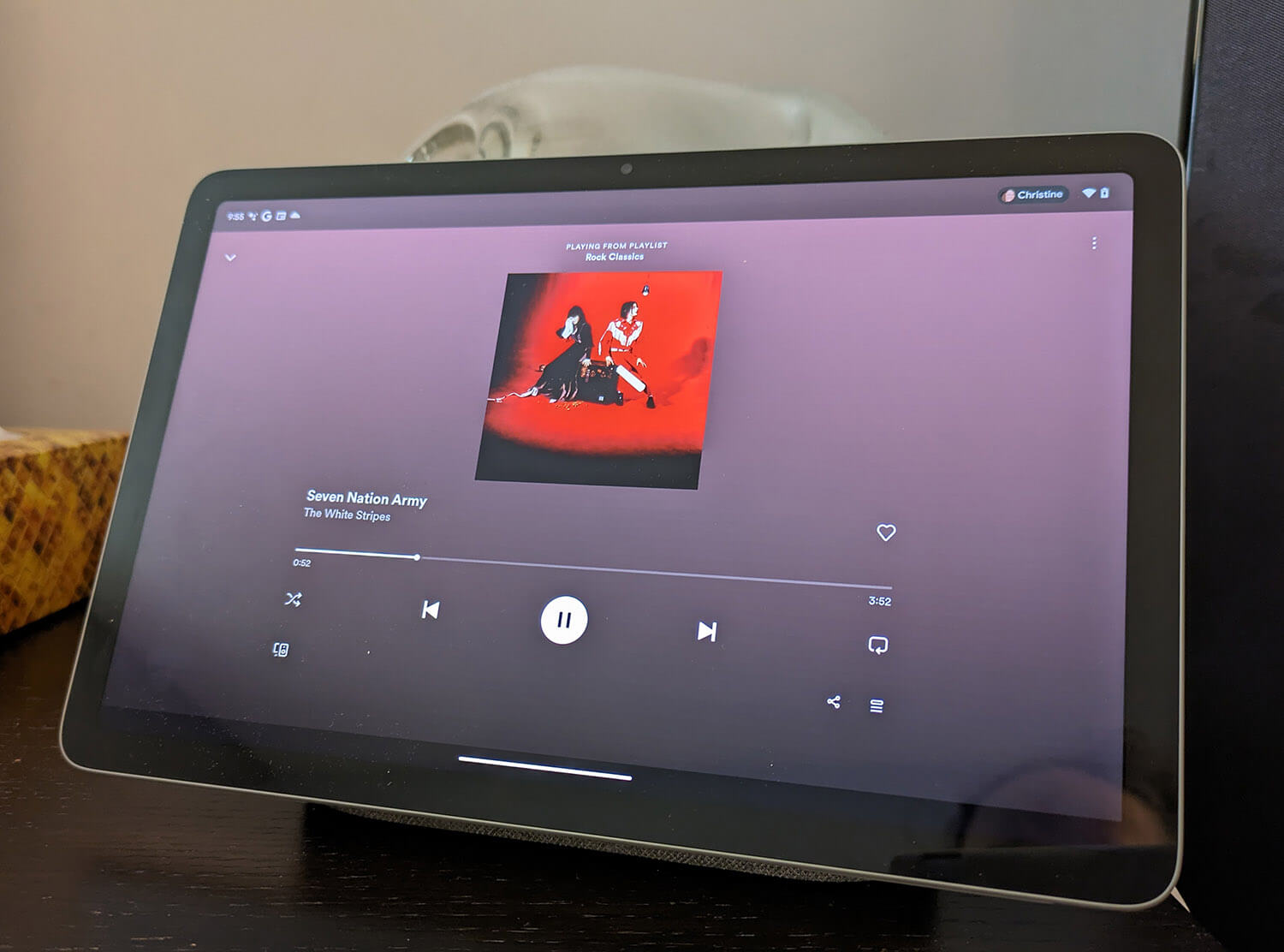 Google Pixel Tablet music