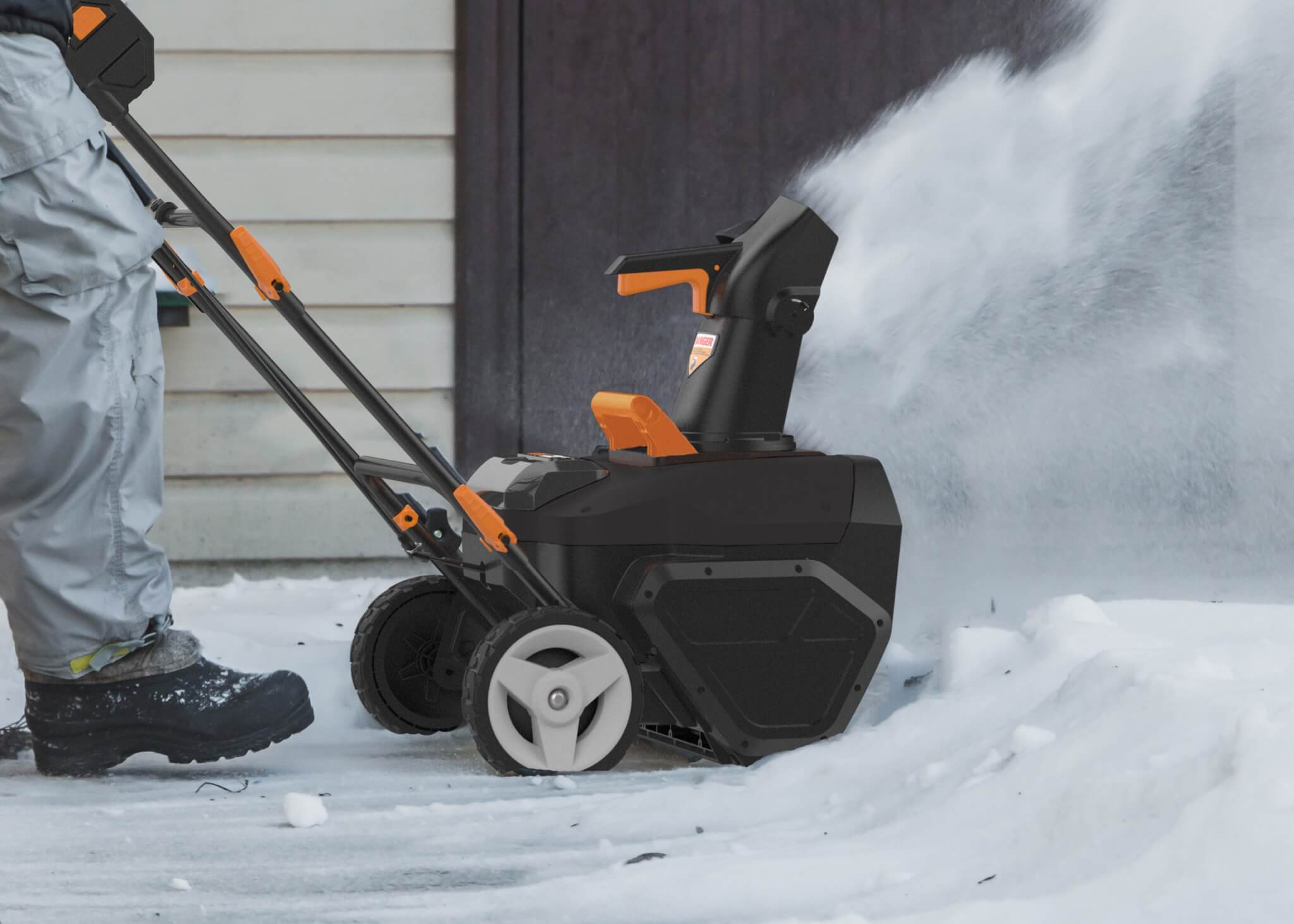 WORXNitro 40V Snow Blower is Wireless Battery Operated