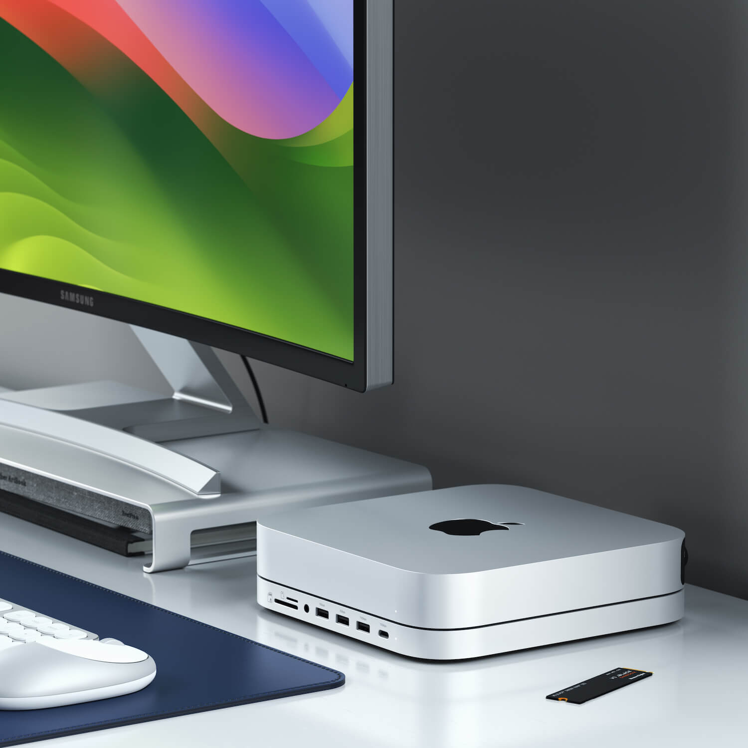Satechi Stand & Hub for Mac Mini