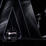 Screen Innovations CarbonBlack screen at an Adele concert