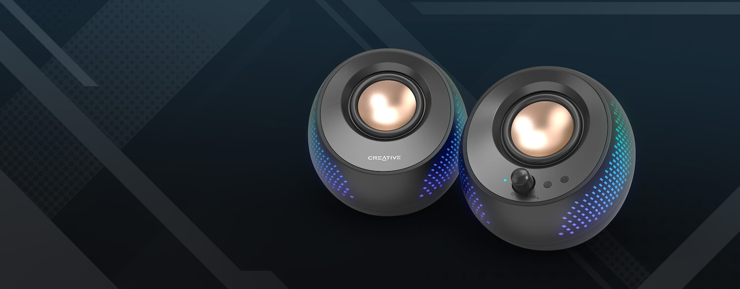 Creative Expands Pebble Series Desktop Speakers