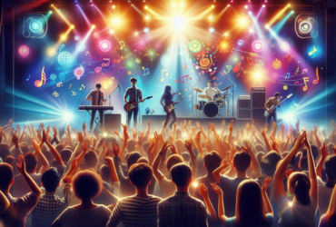 A generic image of a crowd at a music concert