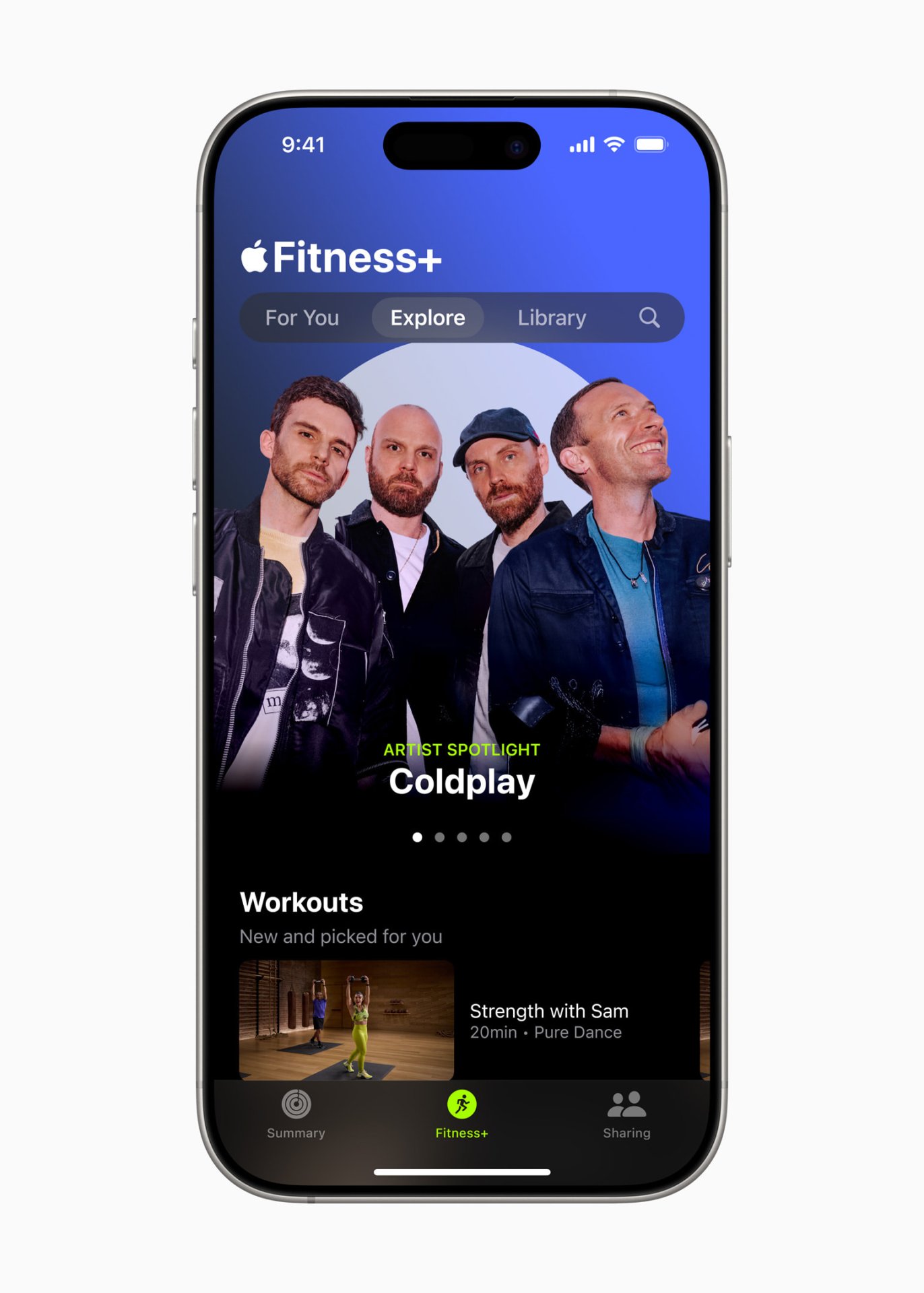 Apple Fitness+ Artist Spotlight