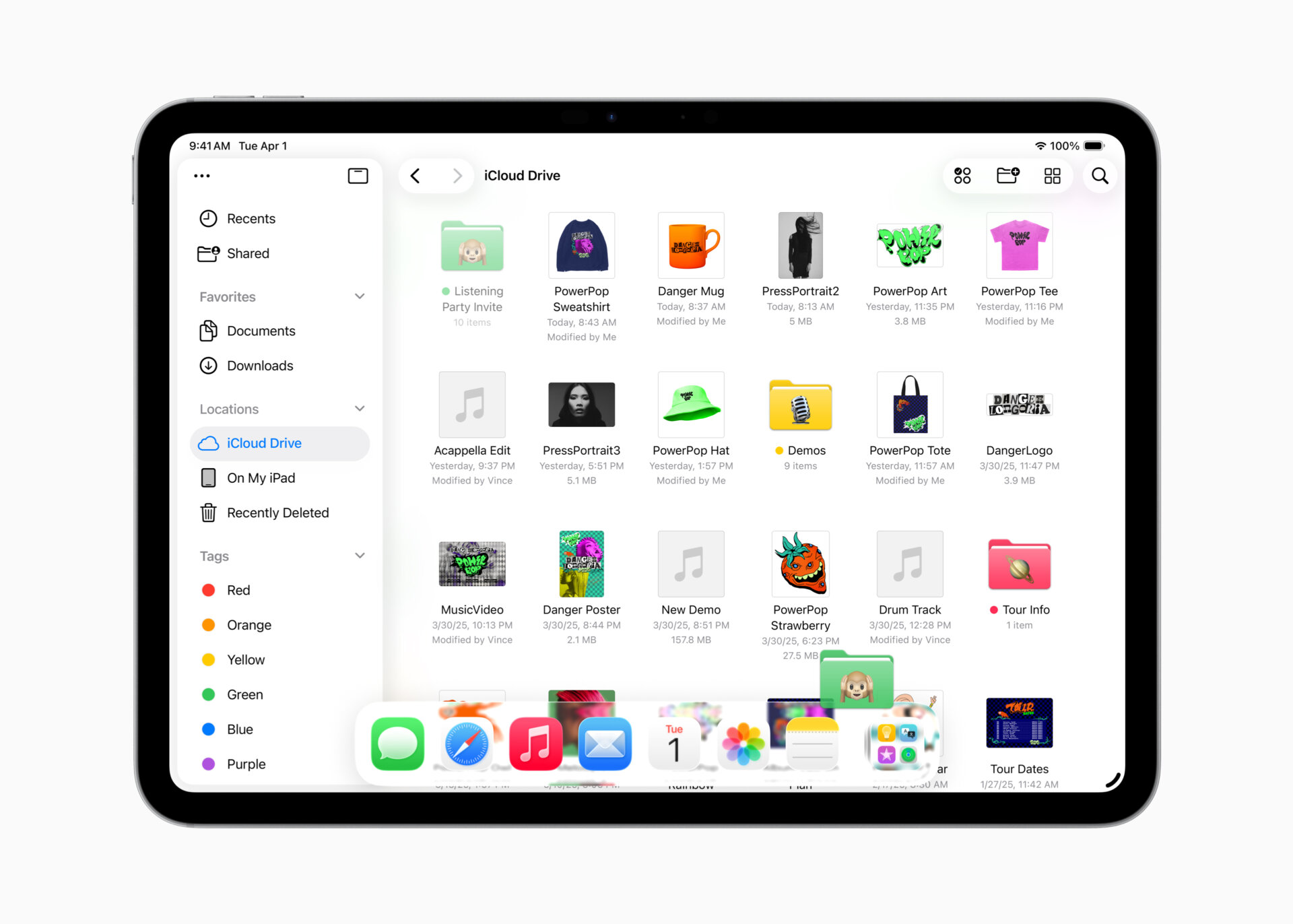 iPadOS 26 Files app
