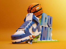 Lego Nike Dunk set