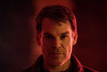 Dexter staring into the camera in Dexter: Resurrection.