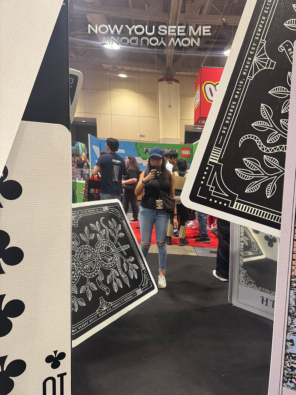 Now You See Me: Now You Don't set-up at Fan Expo Canada.