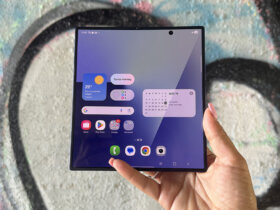Samsung Galaxy Z Fold 7 on graffiti