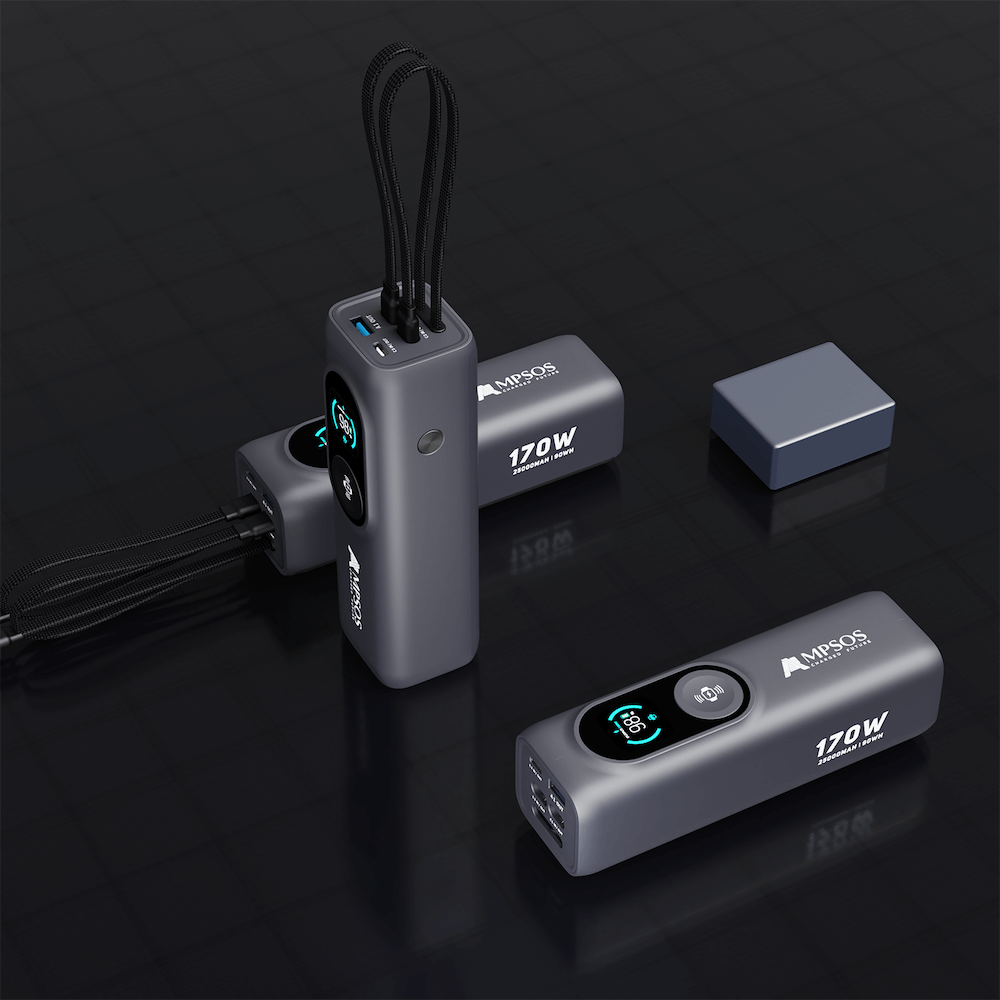 Ampsos  5-in-1 25,000mAh Smart Charging Hub