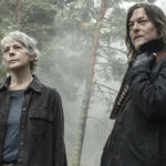 Carol and Daryl standing together on the road in The Walking Dead: Daryl Dixon.