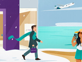 WestJet Telus