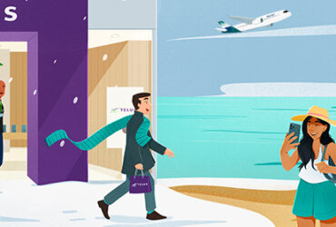 WestJet Telus