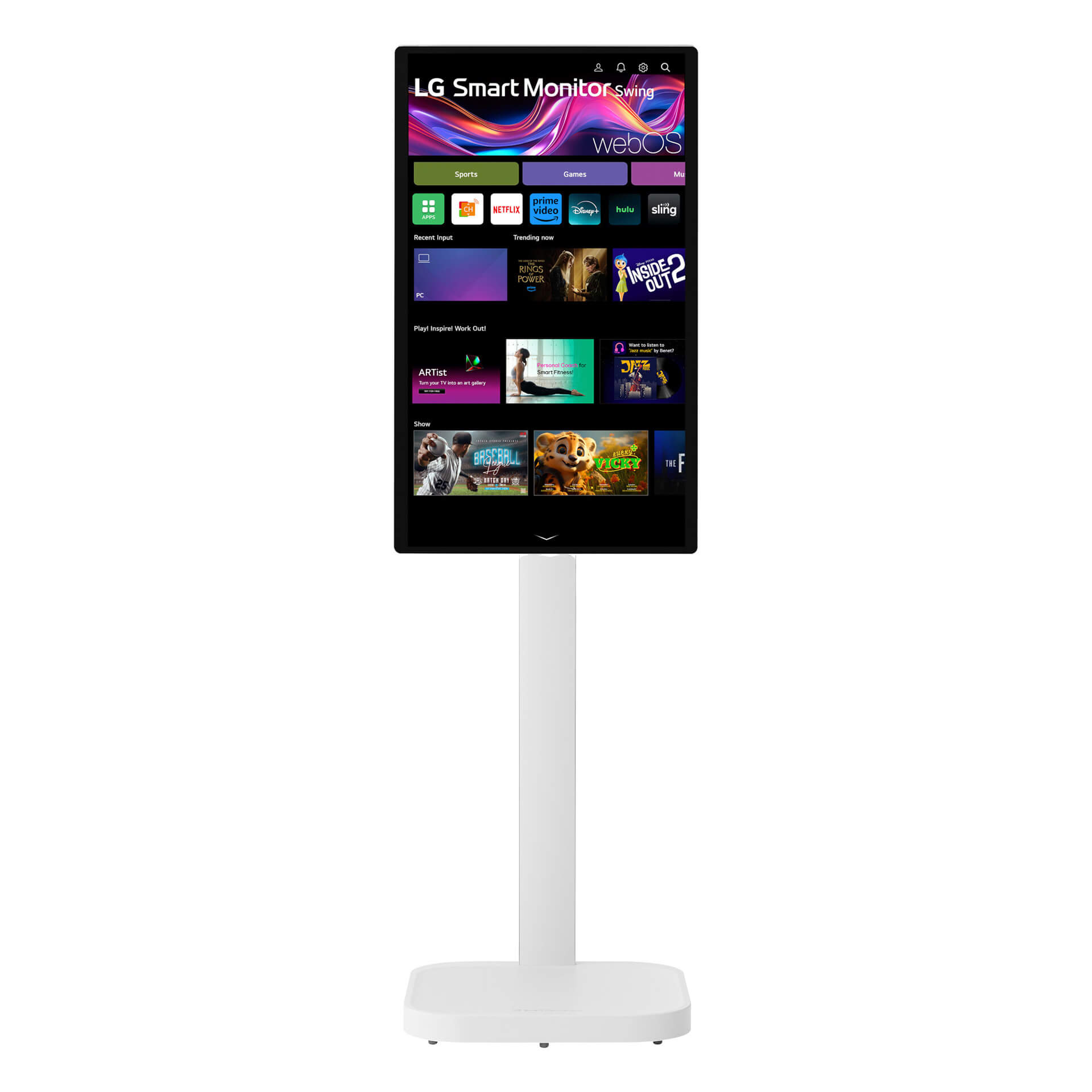 LG Smart Monitor Swing