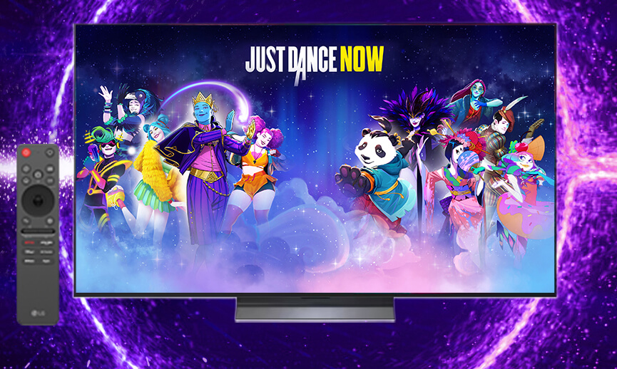 Just Dance Now on LG TV