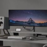 Kanto REN speakers on a desk