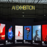 AI Art exhibition at Upscale Conference