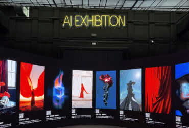 AI Art exhibition at Upscale Conference