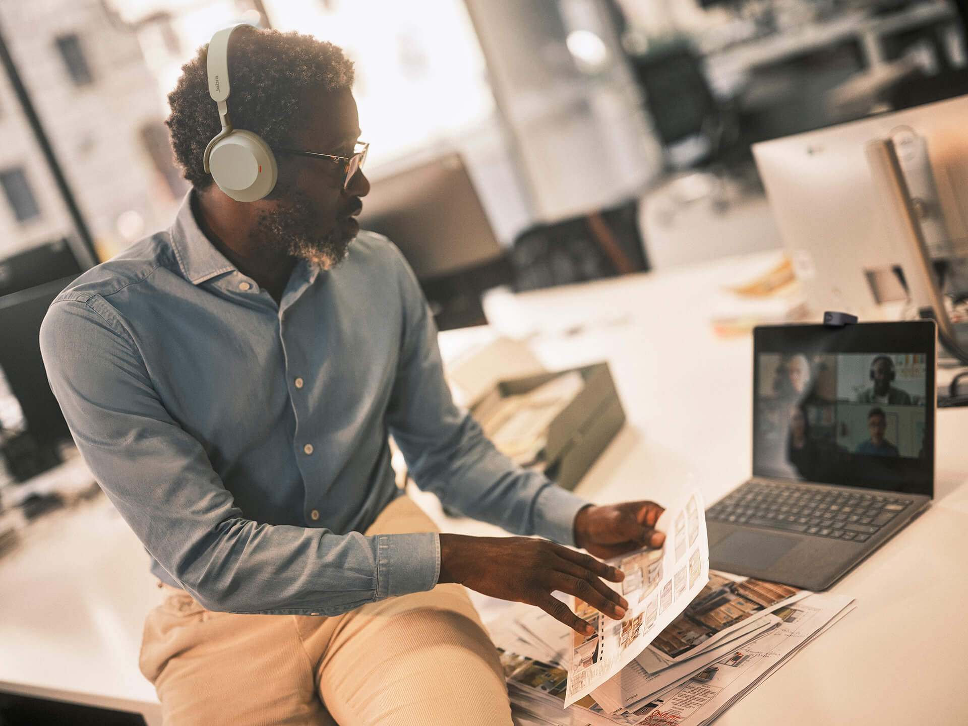 Jabra Evolve3 75 headset