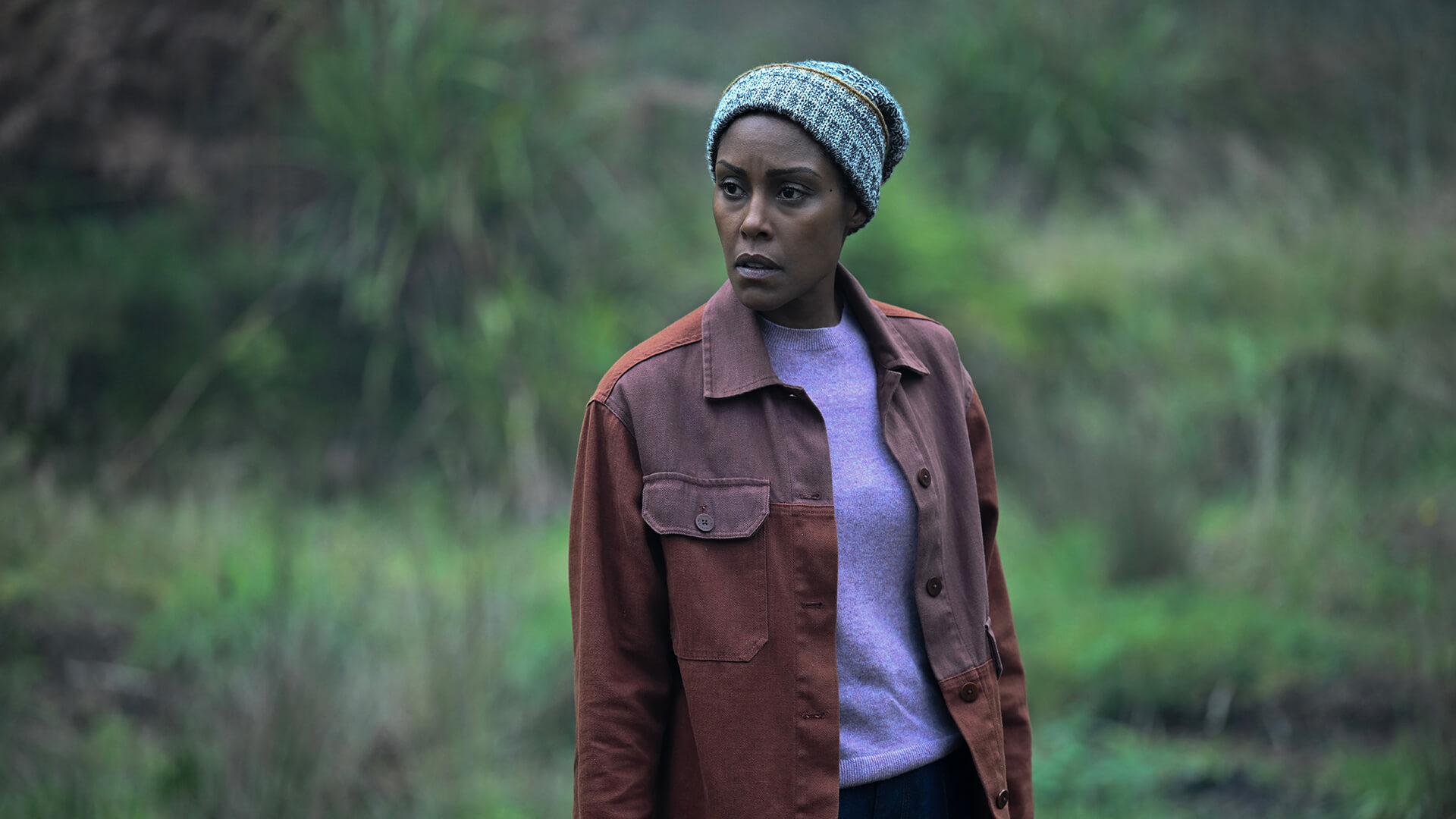 Marsha in the forest in Hijack.