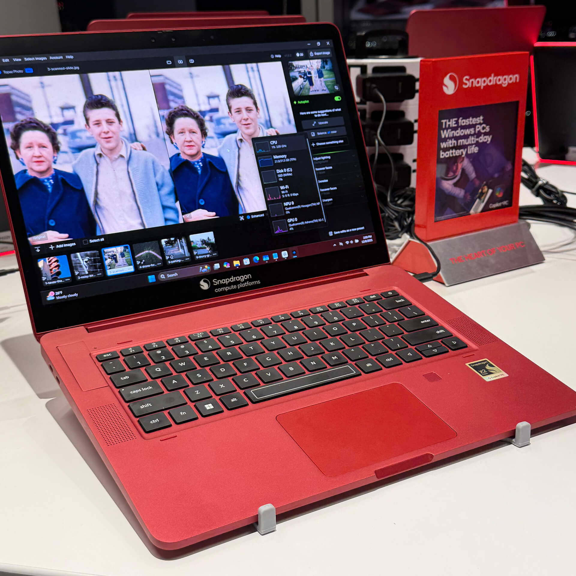 Laptop with Qualcomm processor