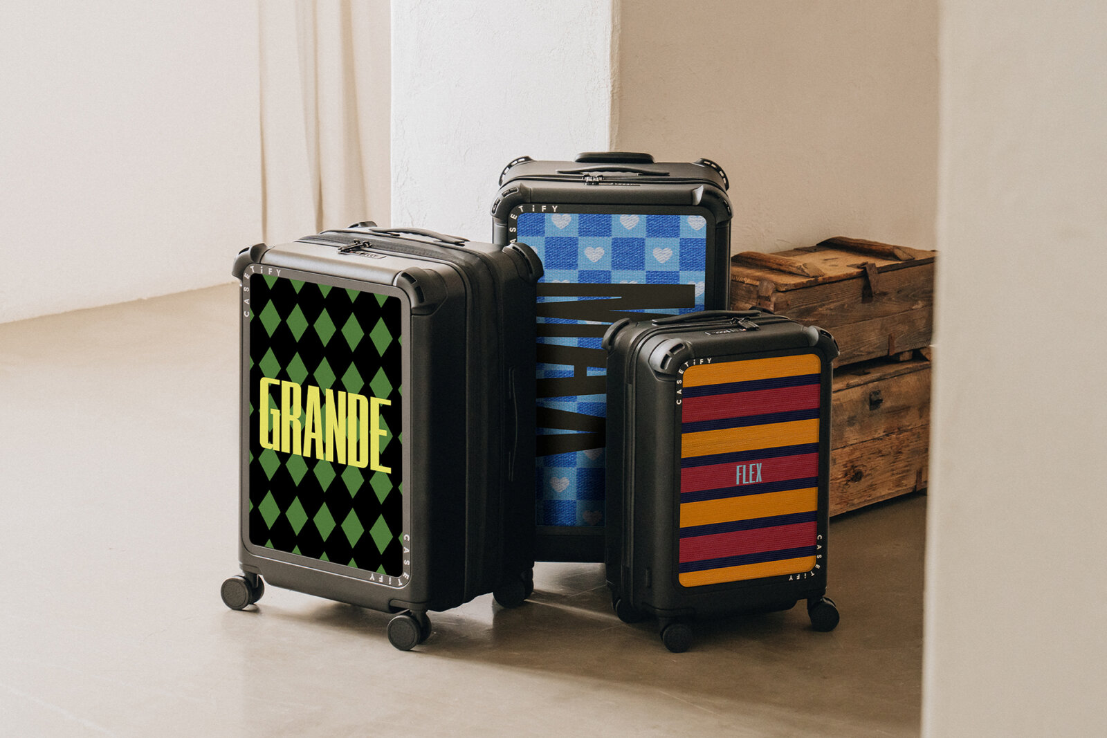 Casetify suitcase