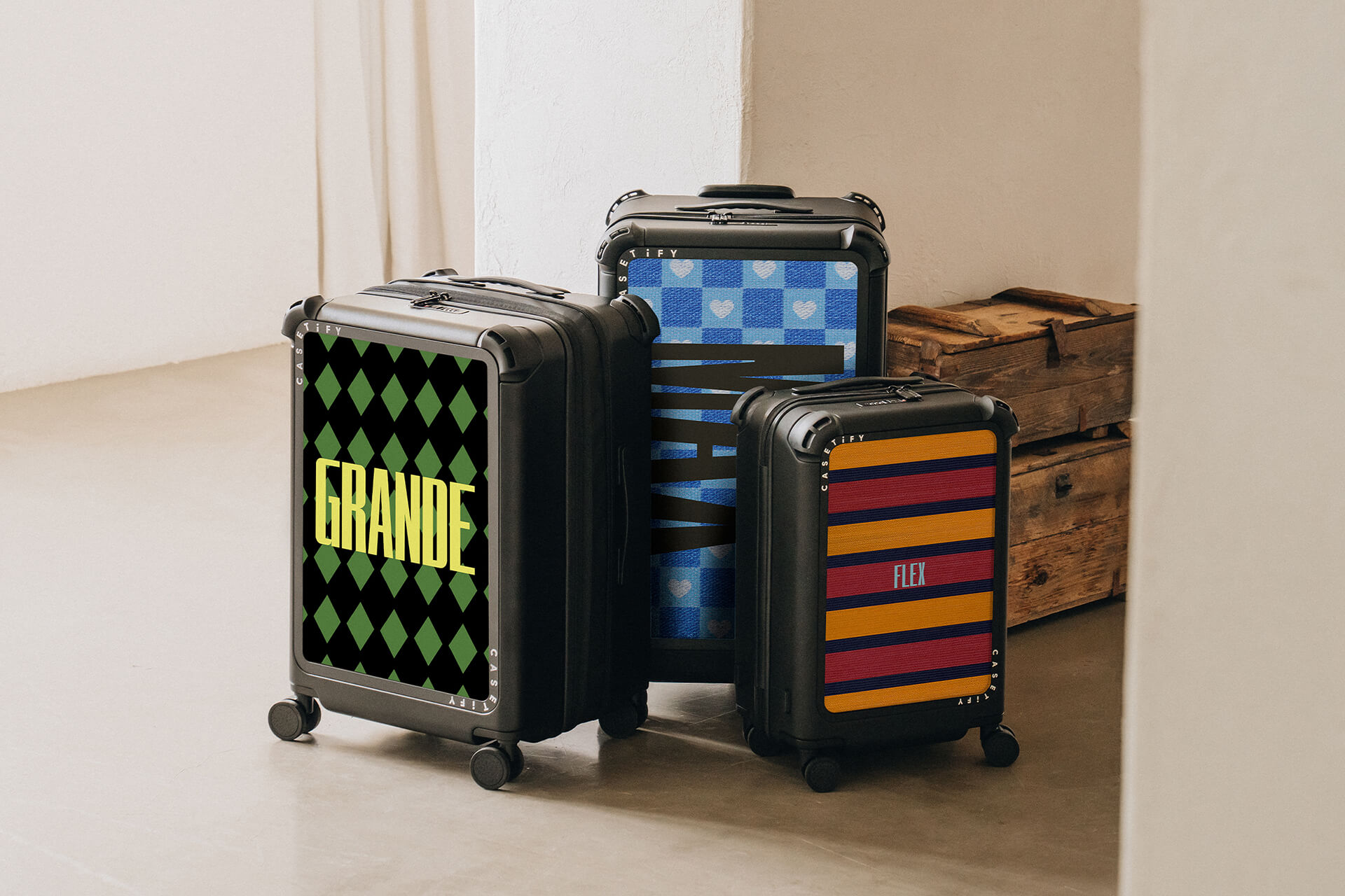 Casetify suitcase